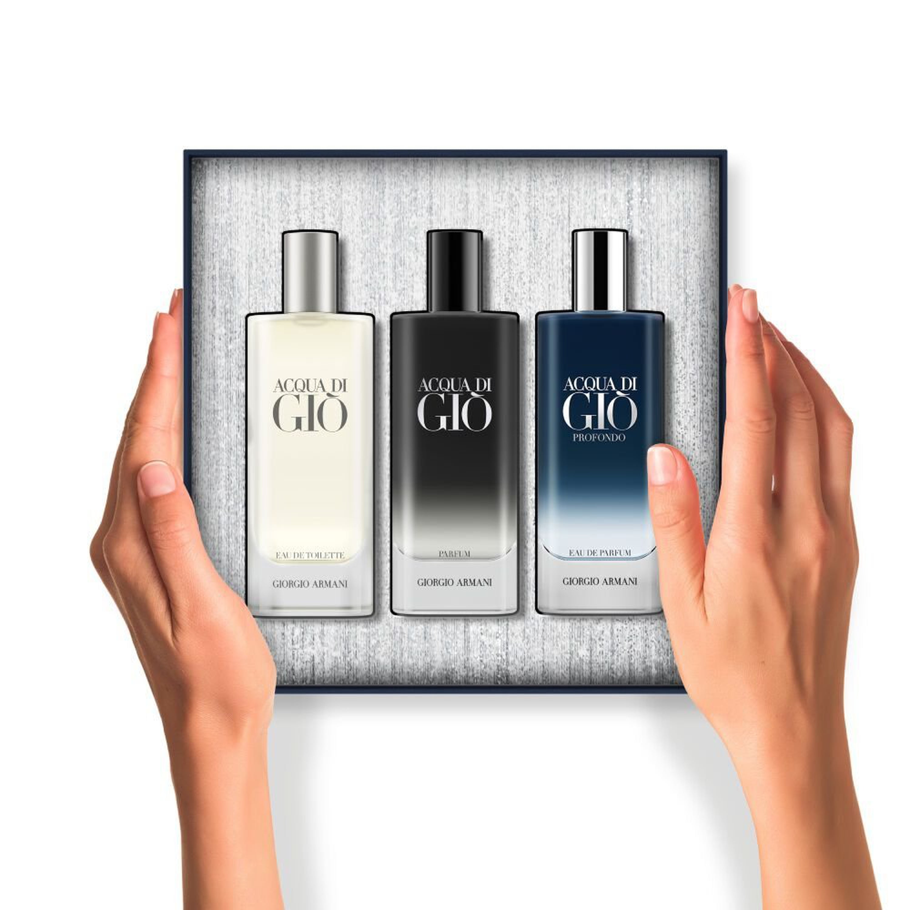 Acqua di Giò Fragrance Gift Set (3 x 15ml)